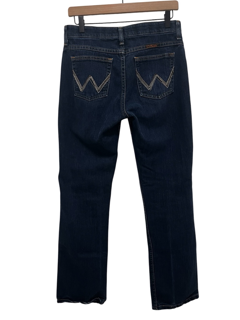 Wrangler Q Baby Dark Wash Wester Jeans Size 5/6x32